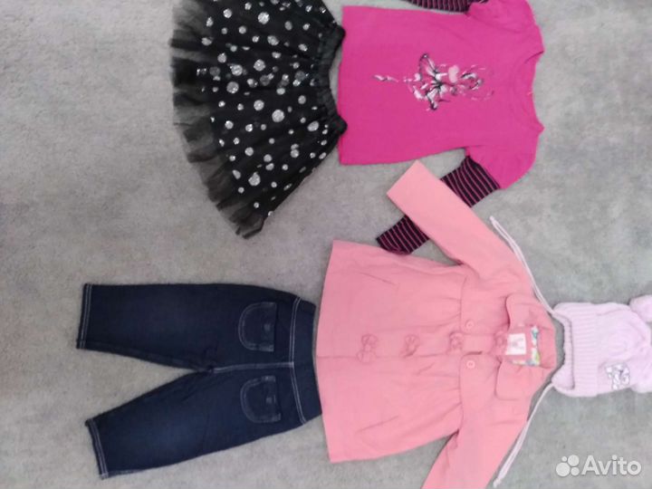 Вещи для девочки до года пакетом