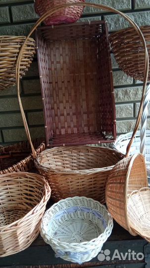 Плетенные корзины