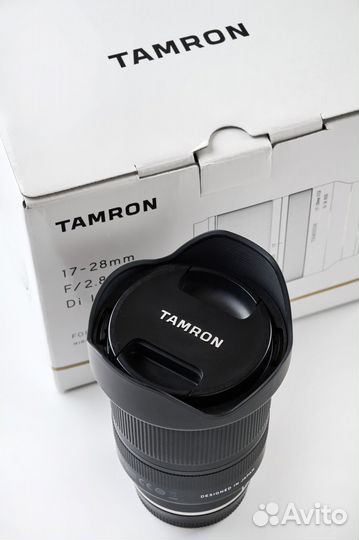 Tamron 17-28 mm f/2.8 Di III RXD Sony E