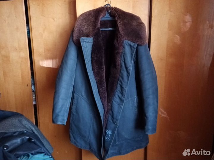 Куртка лётная ввс СССР-1970 меховая отл. состояние