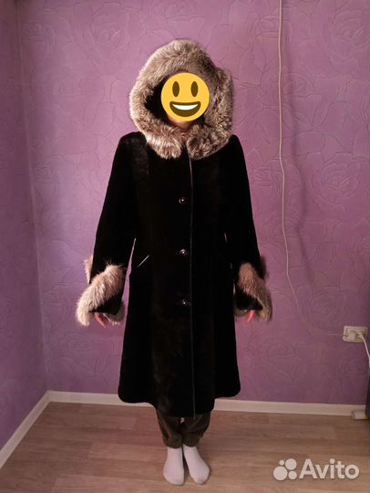Шуба мутоновая с писцом