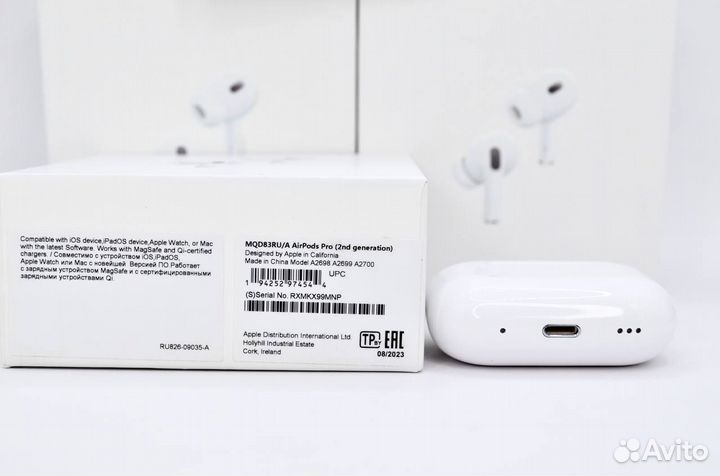 Беспроводные наушники AirPods Pro 2 (A2699)