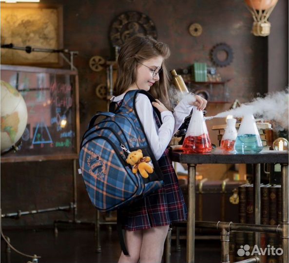 Рюкзак Ранец школьный для девочки 1-4 кл фSkyName