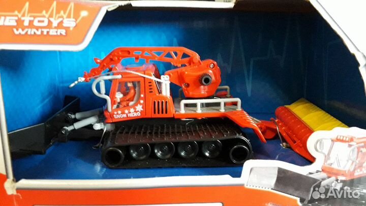 Снегоуборочная машина металл Dickie Toys новая