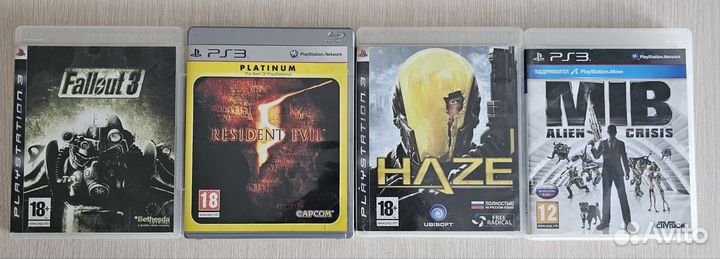 Игры для ps3 Fallout 3 resident evil 5