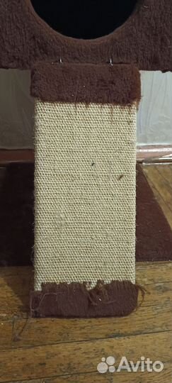 Когтеточка домик для кошки бу