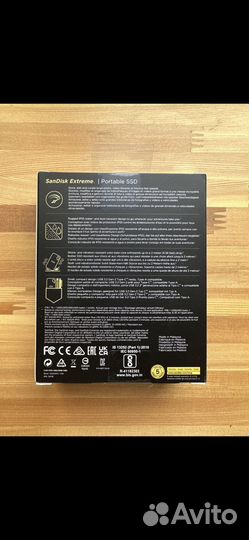 Портативный диск SSD SanDisk Extreme 1Tb e61