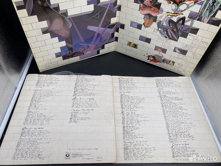 Виниловая Пластинка Pink Floyd - The Wall 2LP Рок