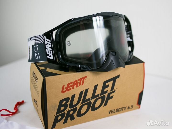 Очки Leatt Velocity 6.5 Geaphite Light Grey