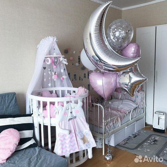 Шарики на выписку Щелково