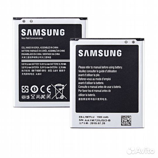 АКБ для Samsung S3 Mini I8160, Gt-i8190, Gt-i8200