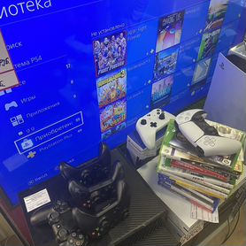 Sony playstation 4 fat 500 gb с множеством игр