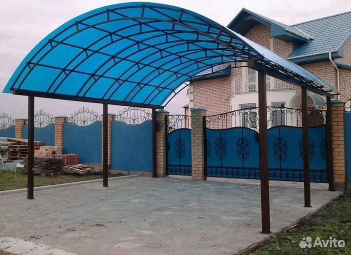 Навесы из поликарбоната