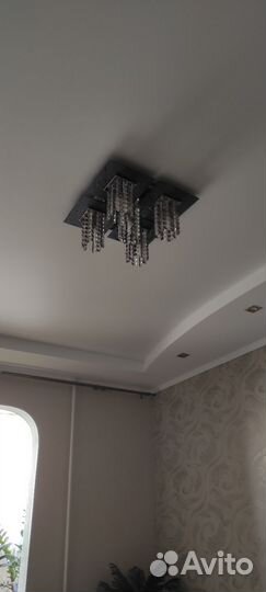 Люстра потолочная подвесная бу