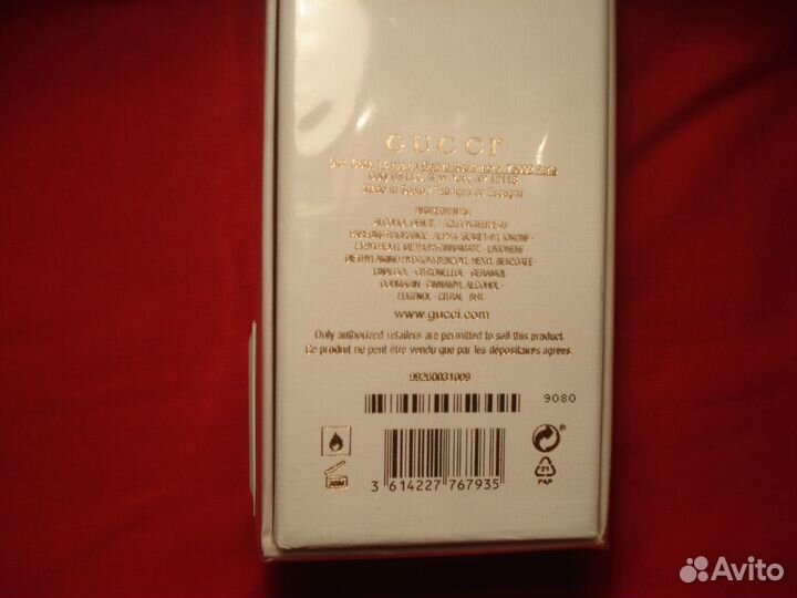 Gucci 100ml новый парфюм Франция Gucci Tears Of Ir