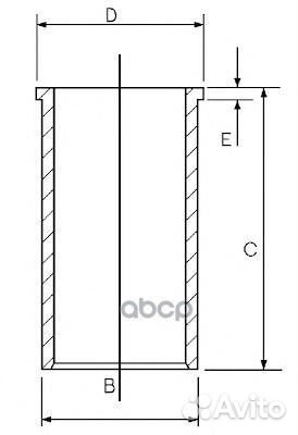 Гильза dm.88.00 14-024160-00 Goetze