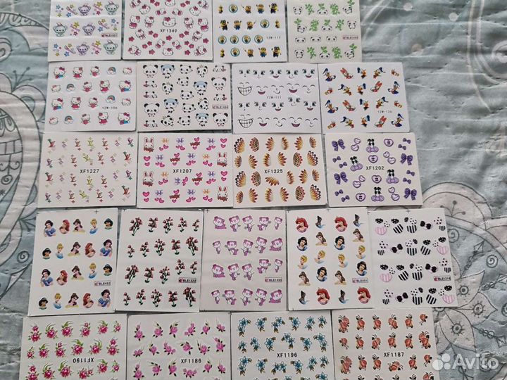 Наклейки на ногти