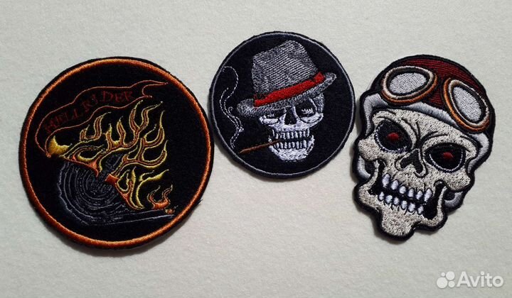 Байкерский патч