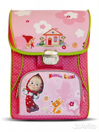 Ранец Рюкзак Школьный Маша и Медведь