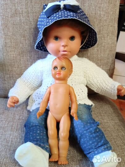 Кукла пупс СССР гдр