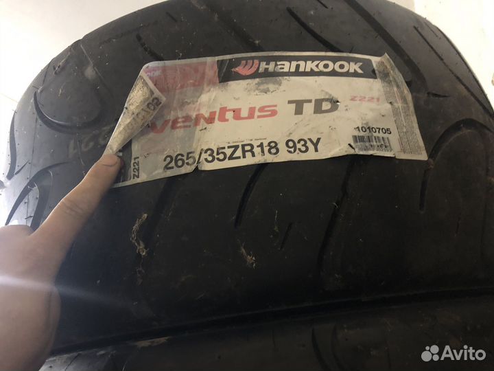 Hankook Ventus TD Z221 265/35 R18 93Y