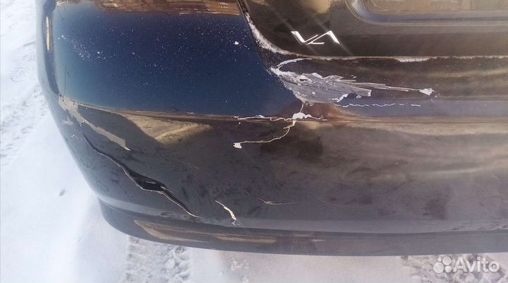 Бампер на chevrolet авео
