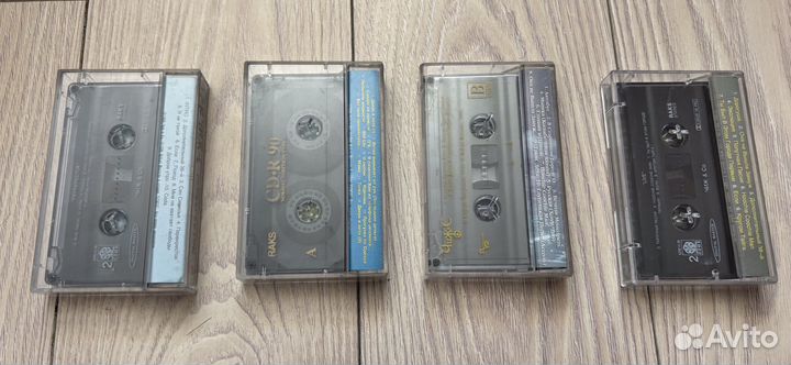 Аудиокассеты группа Чиж, 4 шт. цена за все