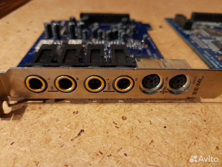 Студийная звуковая карта с DSP проц. на борту