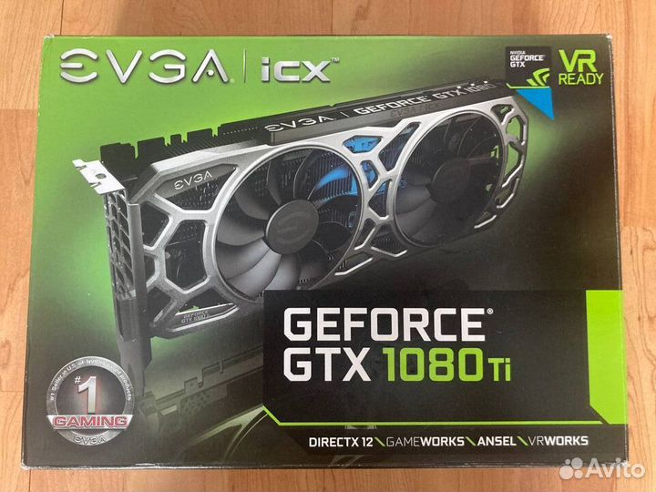 Видеокарта Evga GeForce GTX 1080 Ti SC2 gaming 11G
