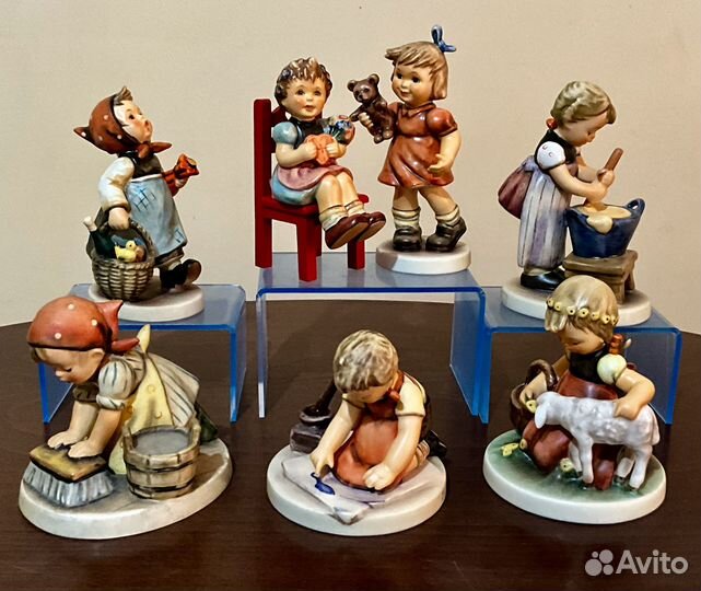 Фарфоровые фигурки детей. Цена за одну. Hummel