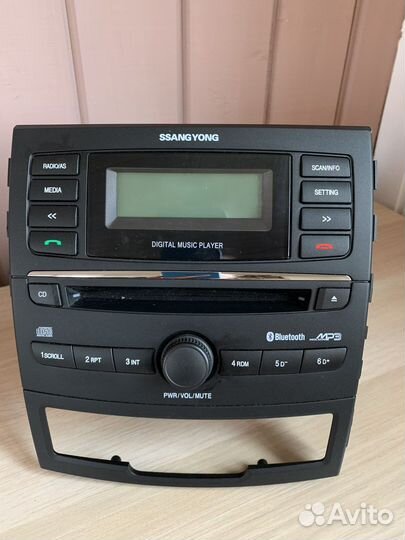Автомагнитола ssang yong new 2012г