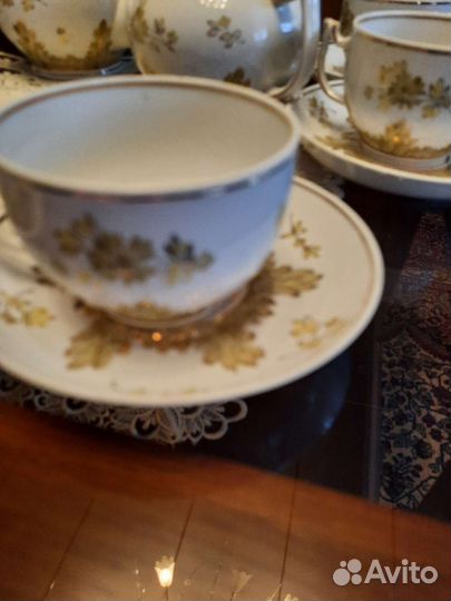 Чайный сервиз вербилки СССР