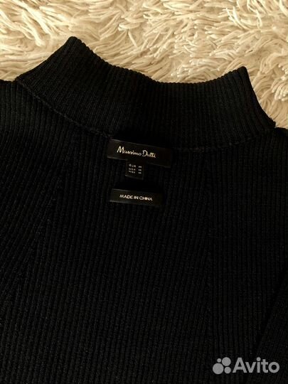 Блуза Massimo dutti черная размер M