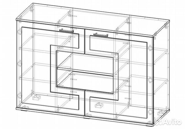 Комод в рассрочку