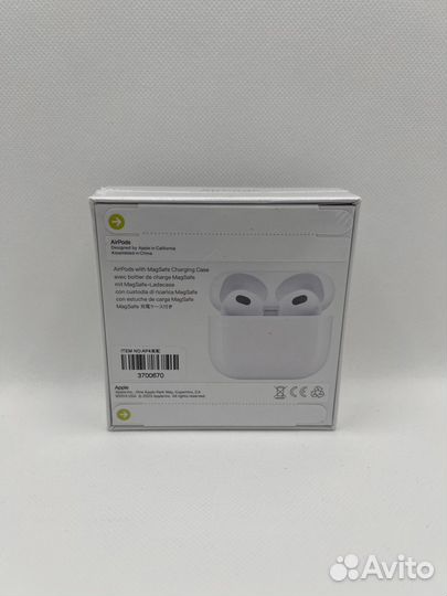 Наушники apple airpods 3