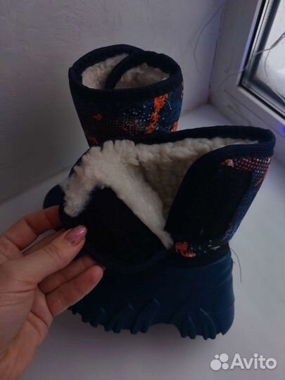 Детские резиновые сапоги