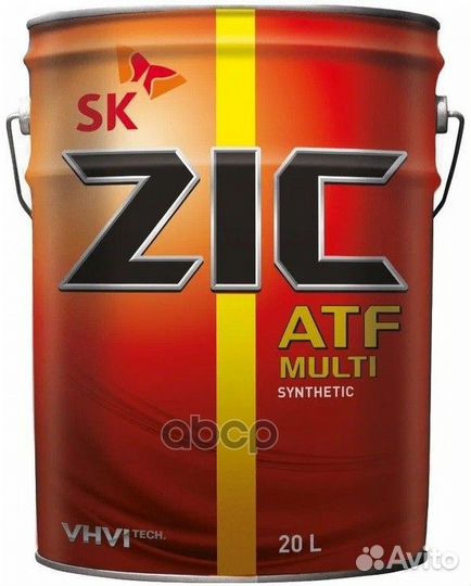 ZIC ATF Multi (20L) жид.гидрав.для АКПП Allison