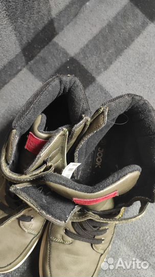 Ботинки демисезонные для мальчика размер 37