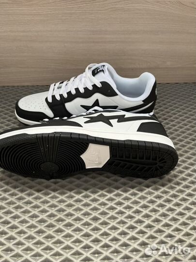 Кроссовки Bape sta Black/White