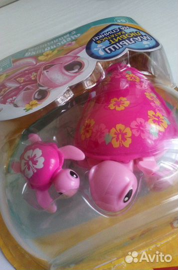 Новая интерактивная черепашка с малышом