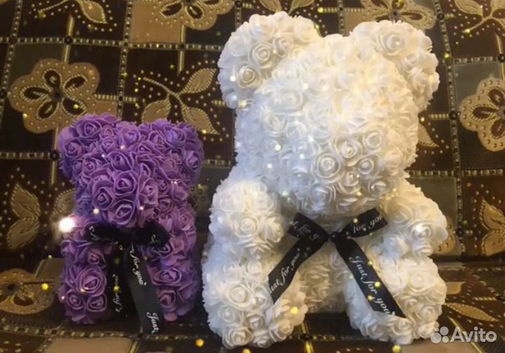 Мишки из роз