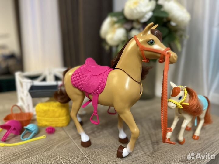 Набор Barbie Ранчо 2 лошади