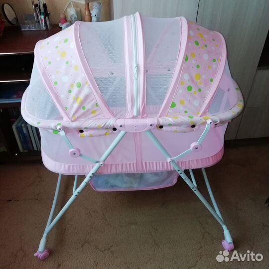 Детская кровать люлька для новорожденных