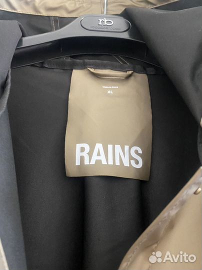 Rains плащ-дождевик женский