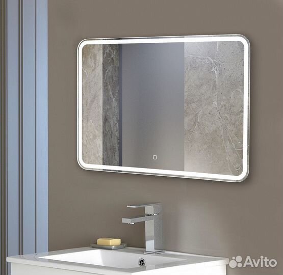 Зеркало azario Давид 800х550 c подсветкой и димме