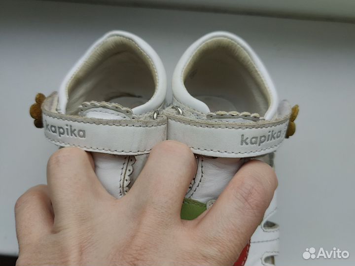 Продам босоножки сандали Kapika р.21 нат кожа