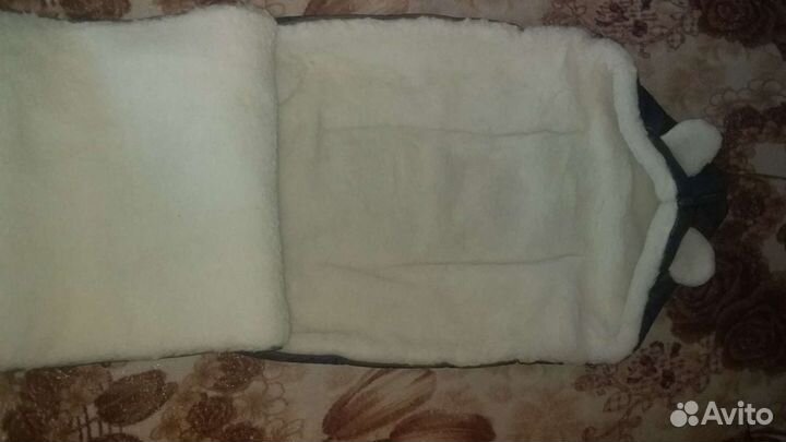 Зимний конверт в коляску