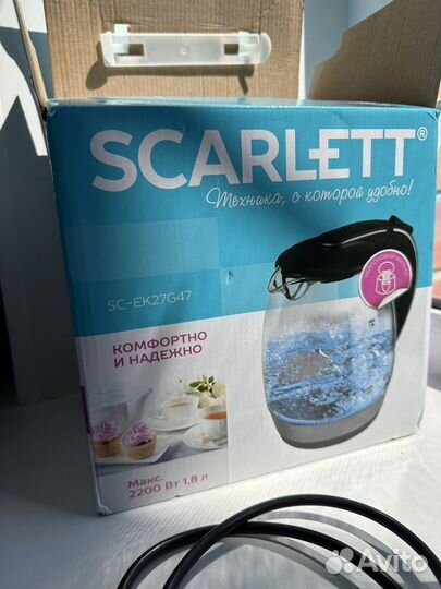 Чайник электрический scarlett