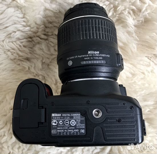 Фотоаппарат nikon d3100 зеркальный