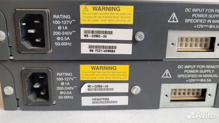 Кoммутaтop Сisсо Саtаlyst 2950-24 WS-С2950-24